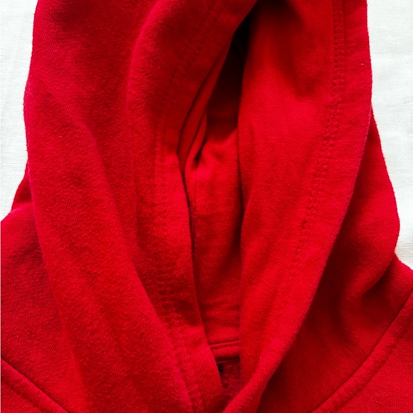 Kids Red 49ers Hoodie Size M (10/12) - Picture 6 of 6